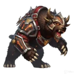Big Battle Bear Mount
