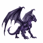 Obsidian Gravewing Mount