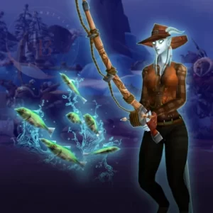 Fishing character