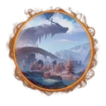 Wuthering Waves Mt. Firmament landscape featuring snowy peaks and rugged terrain, representing exploration and progression within this mountainous region.