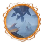 Wuthering Waves Norfall Barrens landscape with arid plains and scattered ruins, representing 100% exploration completion in this desert region.